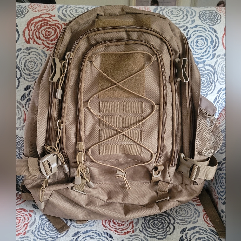 Military Technical Large Capacity Hiking Backpack